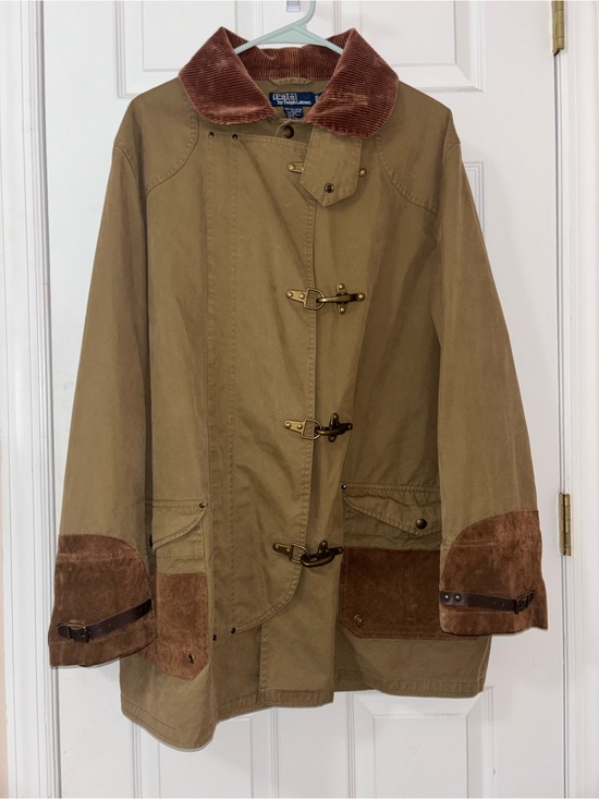 Polo Ralph Lauren Other - Vintage Rare Polo Ralph Lauren 1980s fireman jacket brown MEDIUM!!!